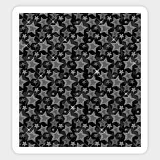 star night seamless pattern design Sticker